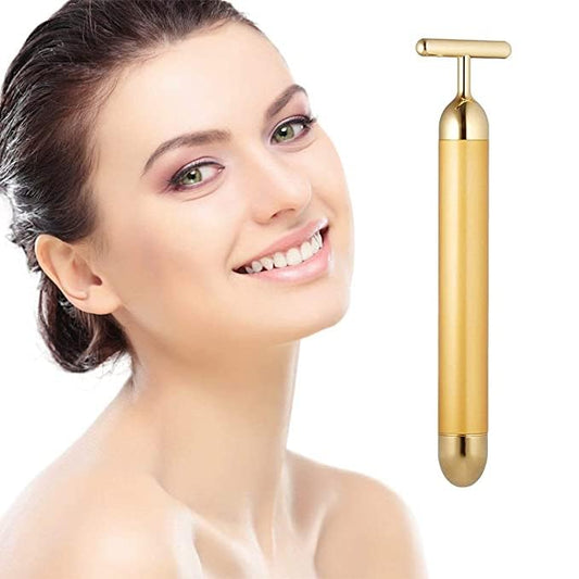 Golden Pulse Facial Massager