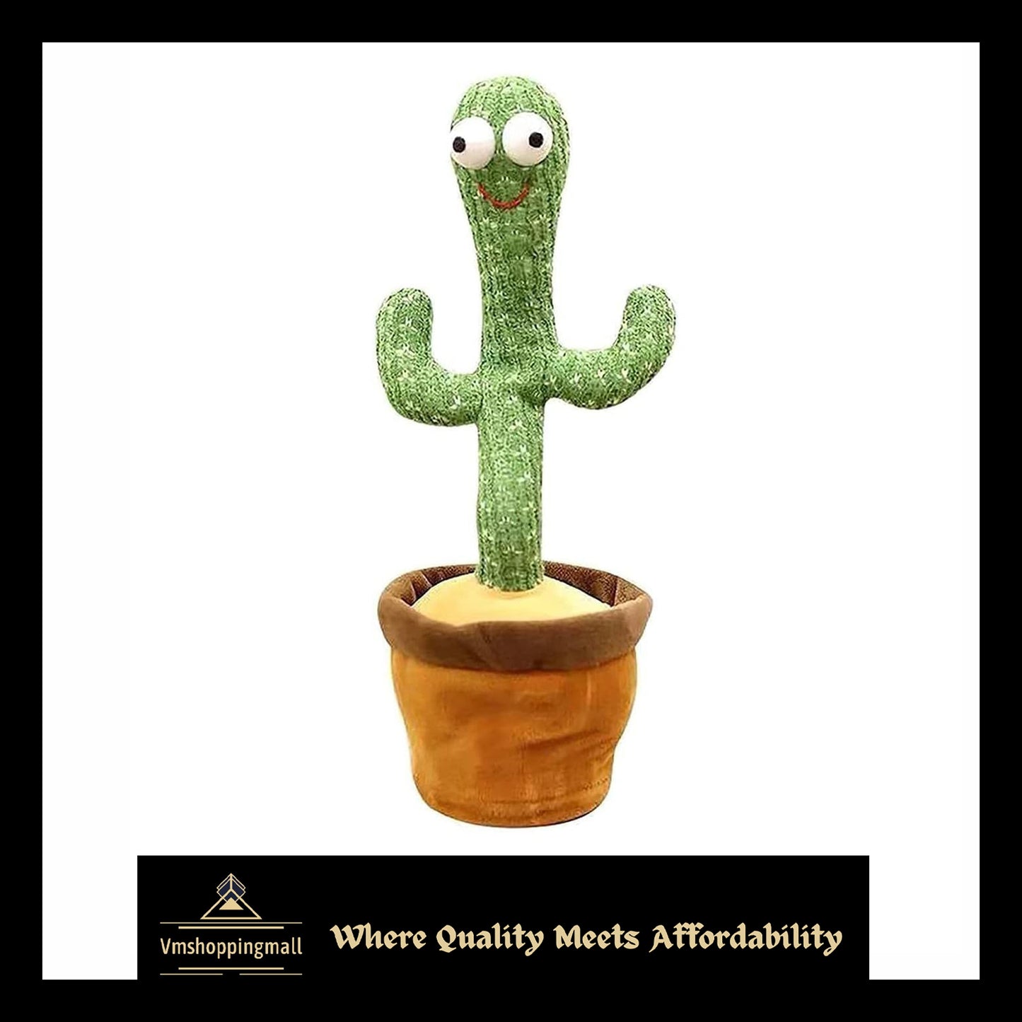 DanceVibe Cactus Buddy - Singing & Dancing Plush Toy