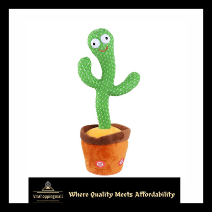 DanceVibe Cactus Buddy - Singing & Dancing Plush Toy