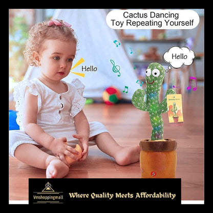 DanceVibe Cactus Buddy - Singing & Dancing Plush Toy